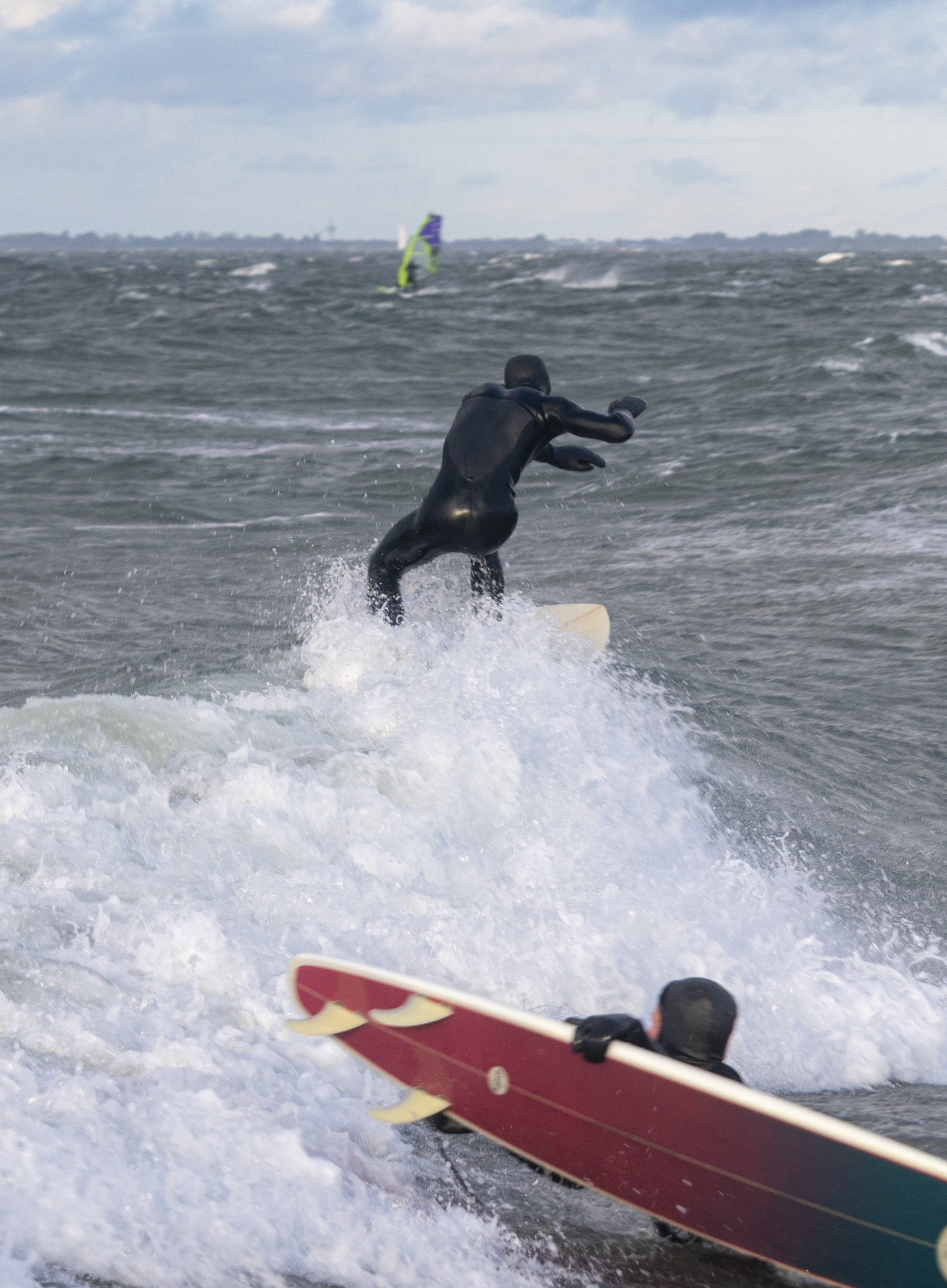 Topturn auf der wellenlippe